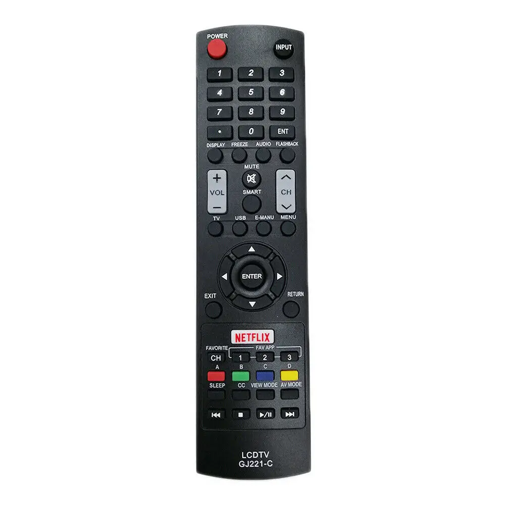 Новый телефон с дистанционным управлением для SHARP GJ221-C HDTV LC65LE645U LC48LE653U LC55LE653U