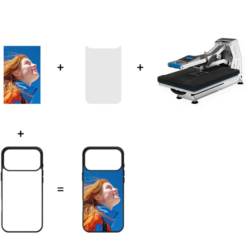 Для iPhone 17 Pro Max 17Air 2D сублимационный чехол из ТПУ для телефона противоударный мягкий чехол с пустым алюминиевым листом 10 шт.лот (art.: 3920cfcdbcb8d) - 3920cfcdbcb8d