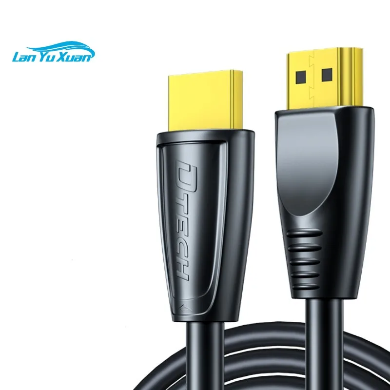 Фото Кабель DTECH HDMI-HDMI 1,5 м, 4K 60 Гц, HD-видеокабель, поддерживает HDR 3D. №2