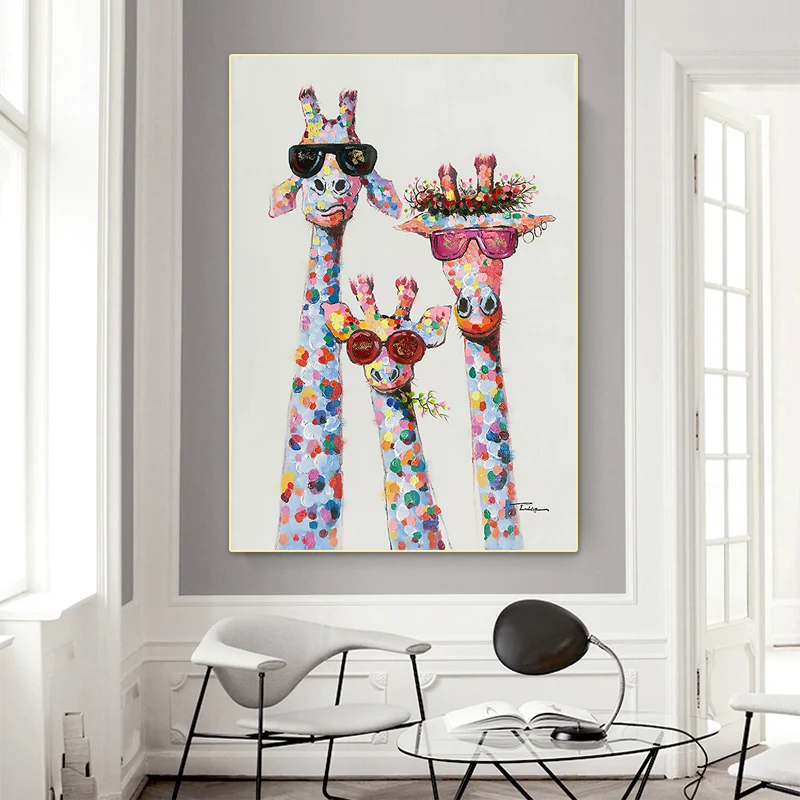 Милые украшения для детской комнаты настенные картины цельный плакат