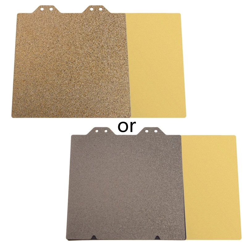 

Voron V0 120x120mm Golden Powder Steel Sheet and Magnet Sticker Side B for 3 D Printer 12cmX12cm