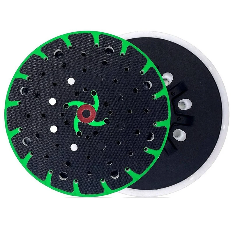 

6 Inch 17 Hole Replacement Sander Pad Random Orbital Dust Extraction Backing Pad Compatible with Festool