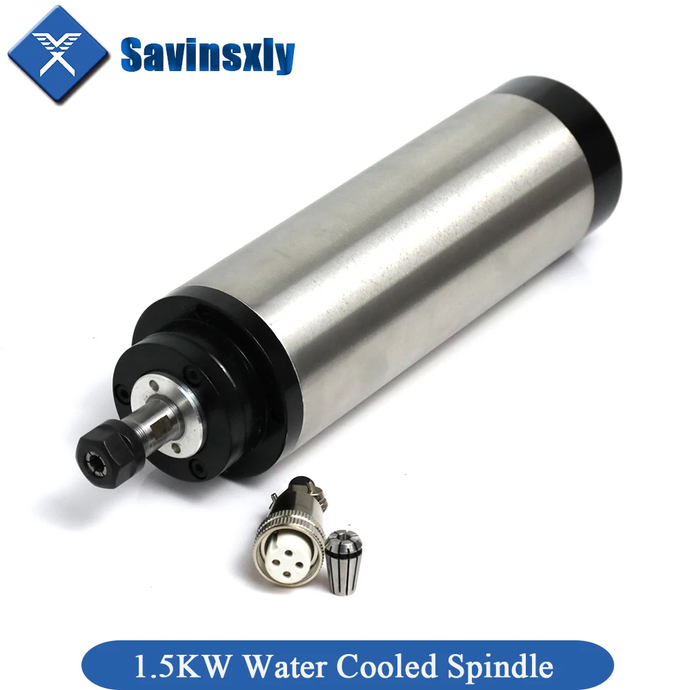 

Savinsxly 1.5KW Water Cooled Spindle Motor