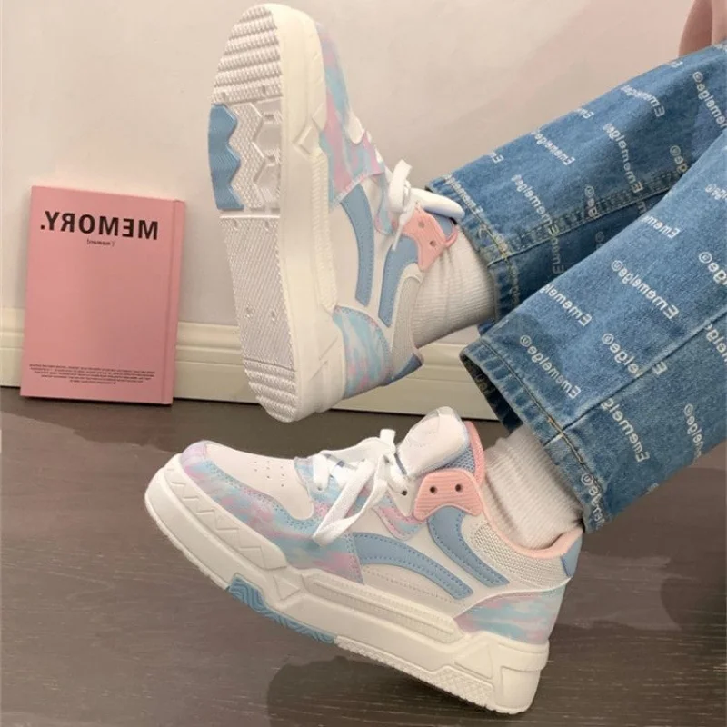 SHANPA Colorful Casual Shoes for Women 2023 Summer New Students All-match Original Korean Fashion Sneakers Zapatillas Mujer