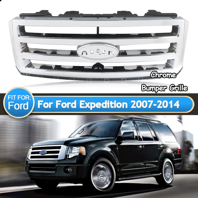 Замените переднюю решетку Ford Expedition 2007-2014 верхнюю гоночную переднего бампера