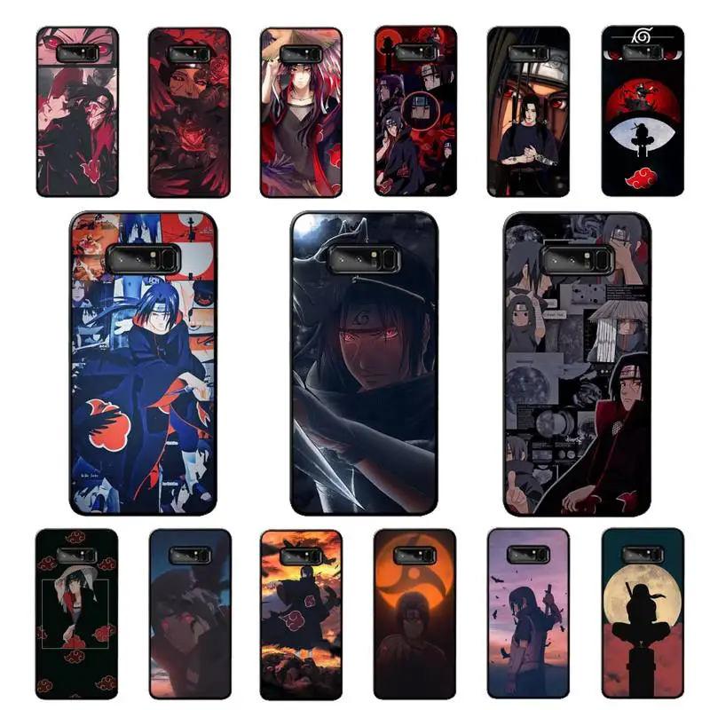 

BANDAI Uchiha Itachi Naruto Phone Case for Samsung Note 5 7 8 9 10 20 pro plus lite ultra A21 12 02