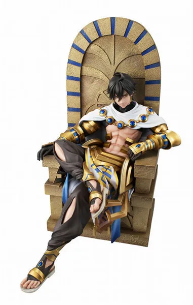 Экшн-фигурка из ПВХ с рисунком аниме Fate Fate/Grand Order Ramesses II ozymandays сидящая