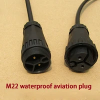 m20 waterproof connector 2345678 core pluggable indoor and outdoor cable aviation waterproof male and female plug