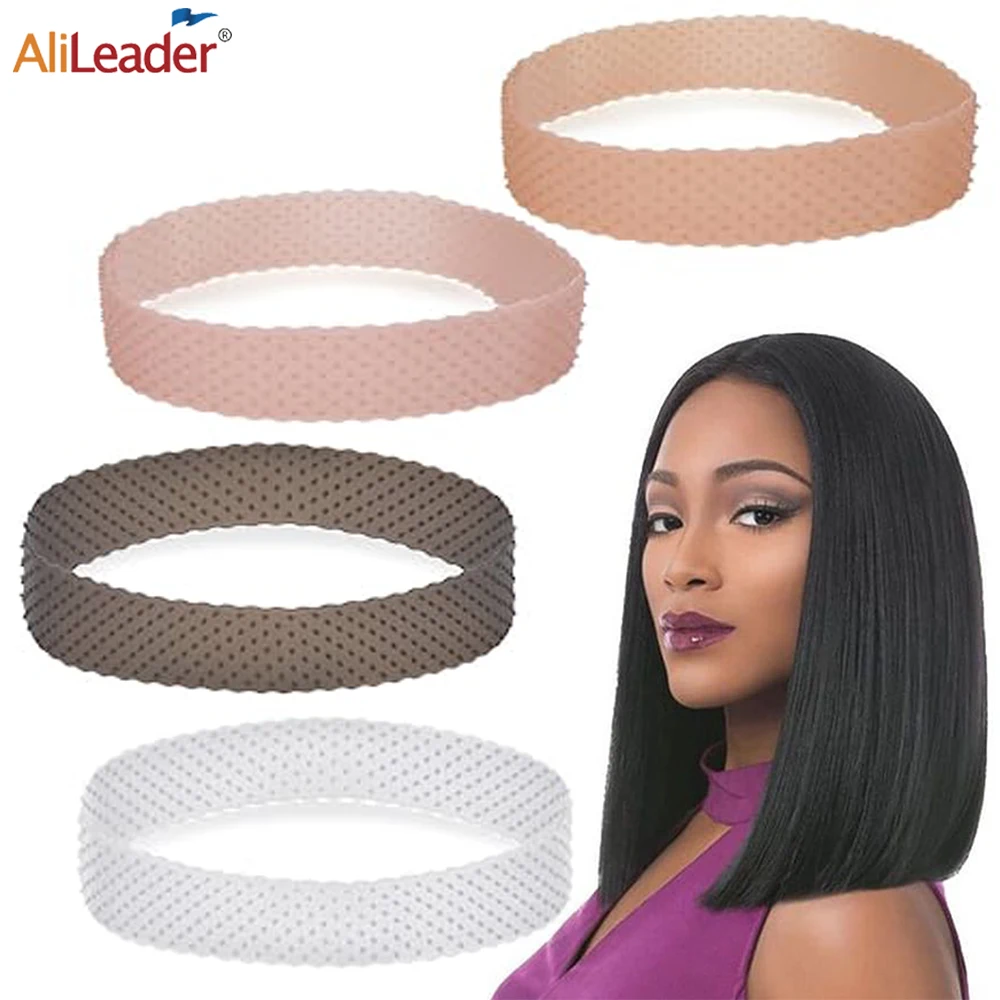 

Alileader Elastic Hair Band For Fix Lace Wigs No-Slip Wig Grip Band Extra Hold Wig Headband for Hold Wigs Hair Accessories