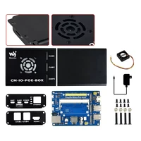 waveshare cm io poe box for raspberry pi cm33lite expands multiple interfaces