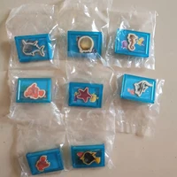 genuine anime peripherals japanese version of the sea creature badge badge q version rare model toys