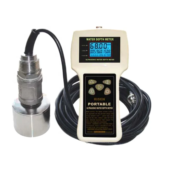 

300M Manufacturers Price Handheld Battery Ultrasonic Water Echo Sounder Depth Level Sensor