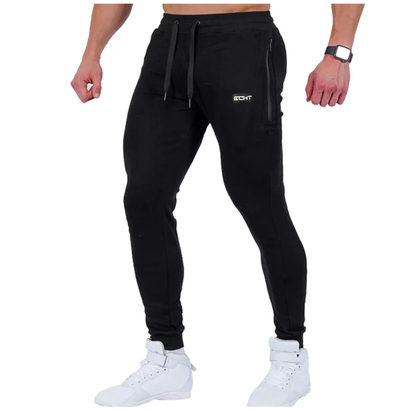 

Joggers Sweatpants Men Casual Pants Solid Color Gyms Fitness Workout Sportswear Trousers Autumn Winter Male Crossfit Track Pants