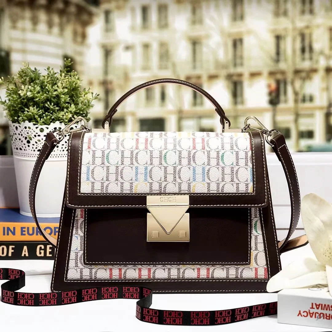 

Женская сумка из воловьей кожи, модная сумка через плечо, женские сумки-мессенджеры светильник Роскошная маленькая квадратная сумка, высок...