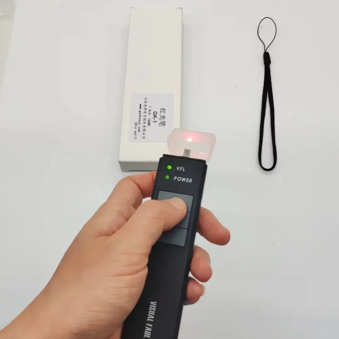 Новинка 2023 VFL волоконно-оптическое волокно 10 мВт Оптическое 650 нм поддержка