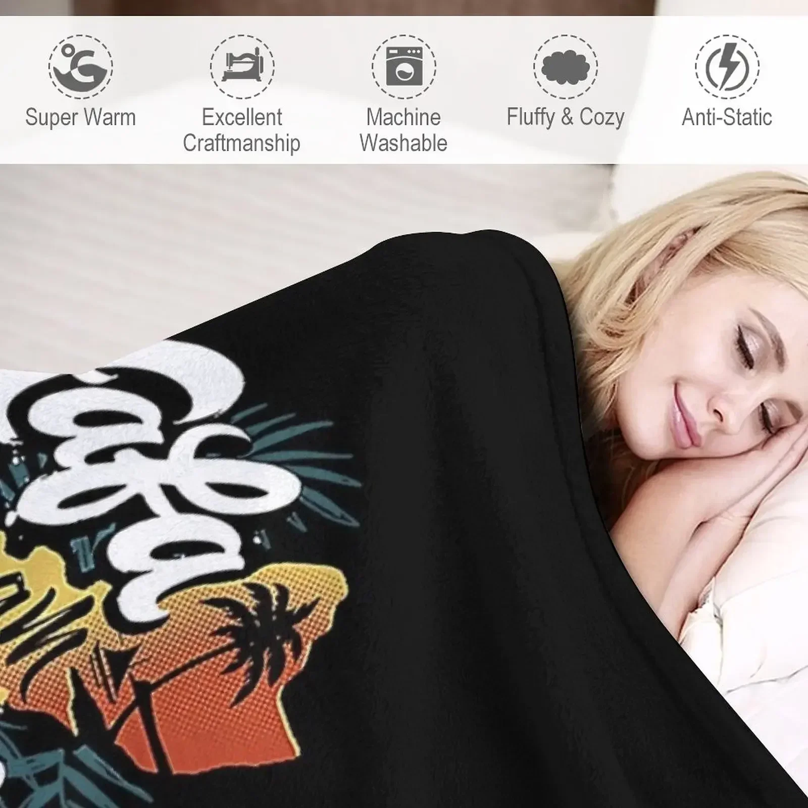 Широкий плед для путешествий Гуам хафа Адай