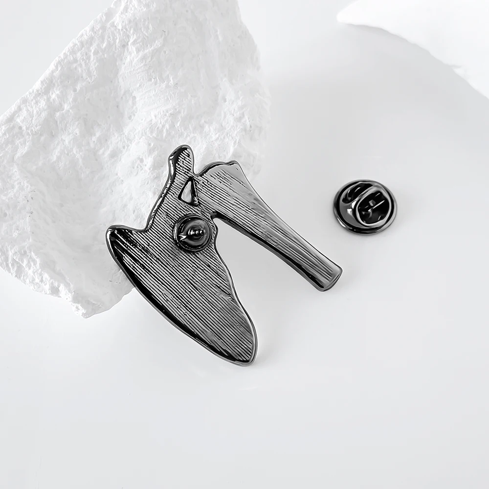 Hanreshe ортопедическая лопатка эмалированная брошь медицинский костяной значок