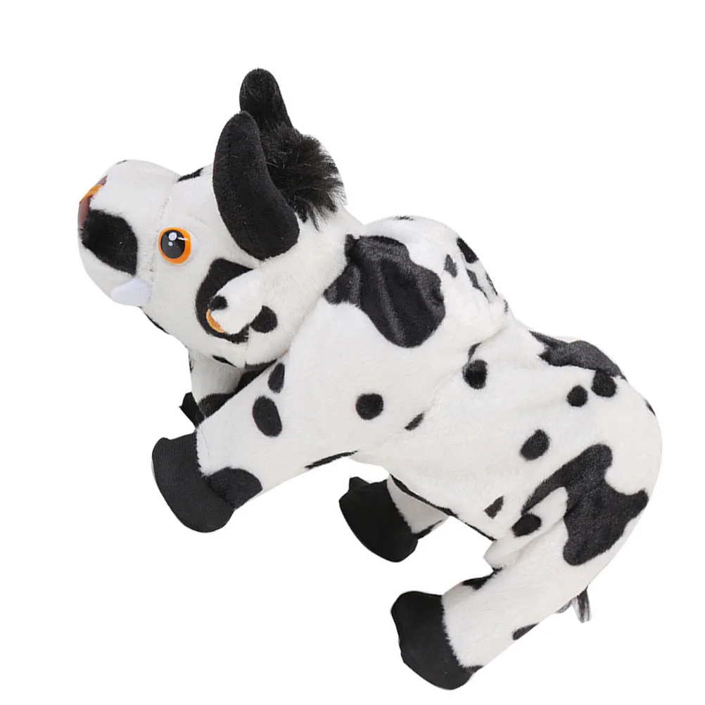 

Interesting Electric Cow Children Plush Ox Walking Ox Plaything