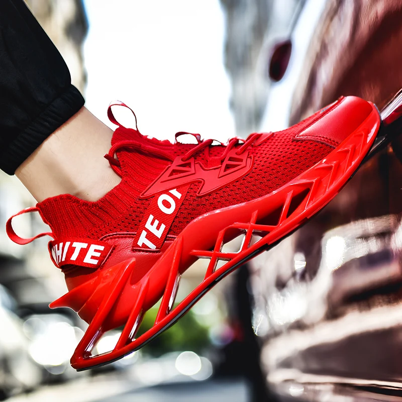 

XM BESTWE Schuhe Men Sneakers Outdoor Casual Shoes Trainer Fashion Loafers Breathable Shock Absorption Male Running Shoe
