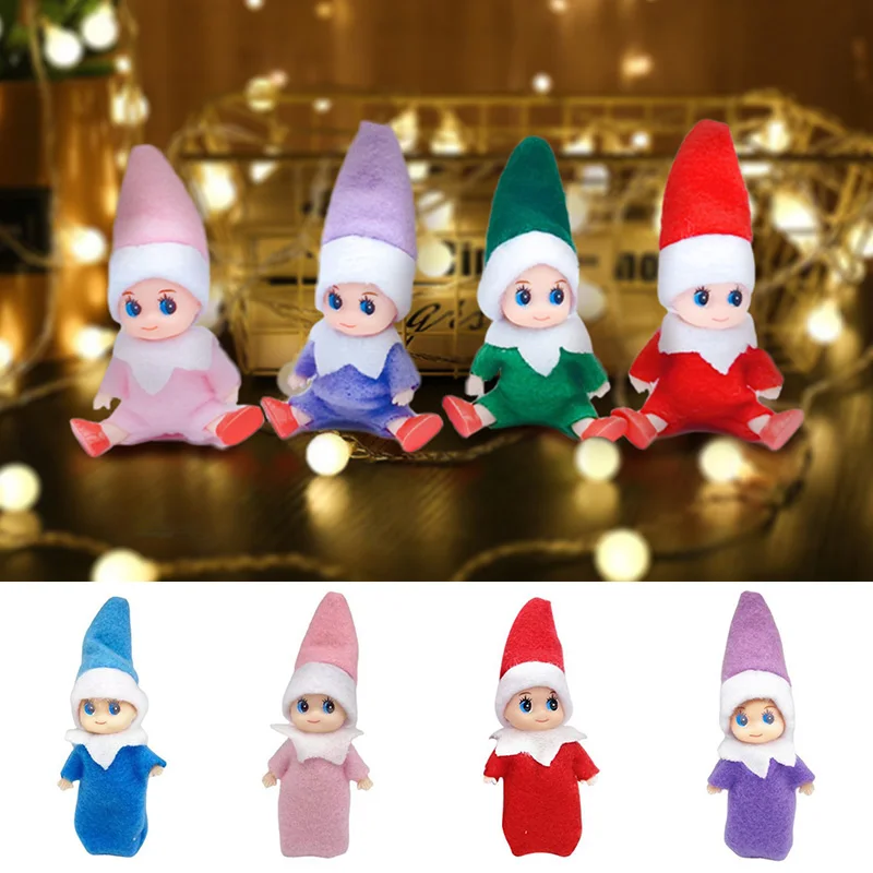 Elf Dolls Plush Dolls Baby Elves Little Girls And Boys Gift On The Shelf Christmas New Year Decorations Home Decoration 2022 images - 6