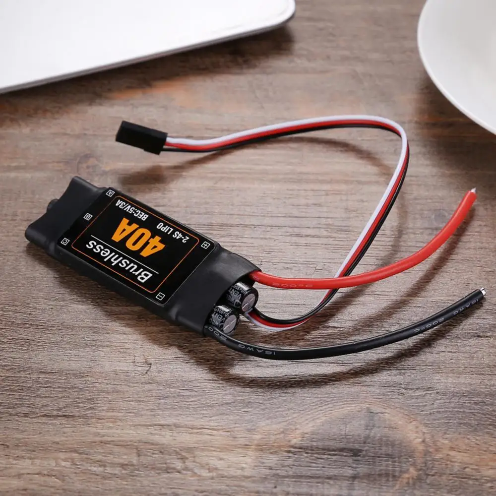 

for 40A Brushless ESC Speed Controller with UBEC RC FPV Quadcopters RC Airplanes