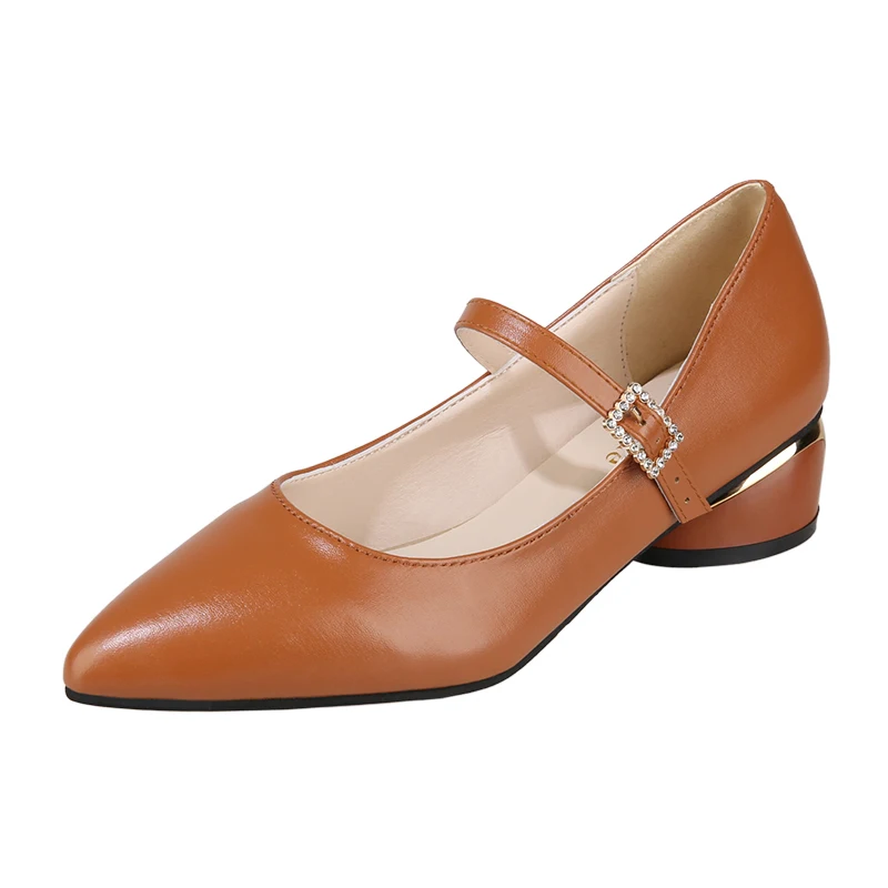 

Spring Autumn Women Shoes Med-Heels Fashion Sweet High Heels Office Ladies Pumps Zapatos De Mujer Tendencia 2022 Femme Shoes