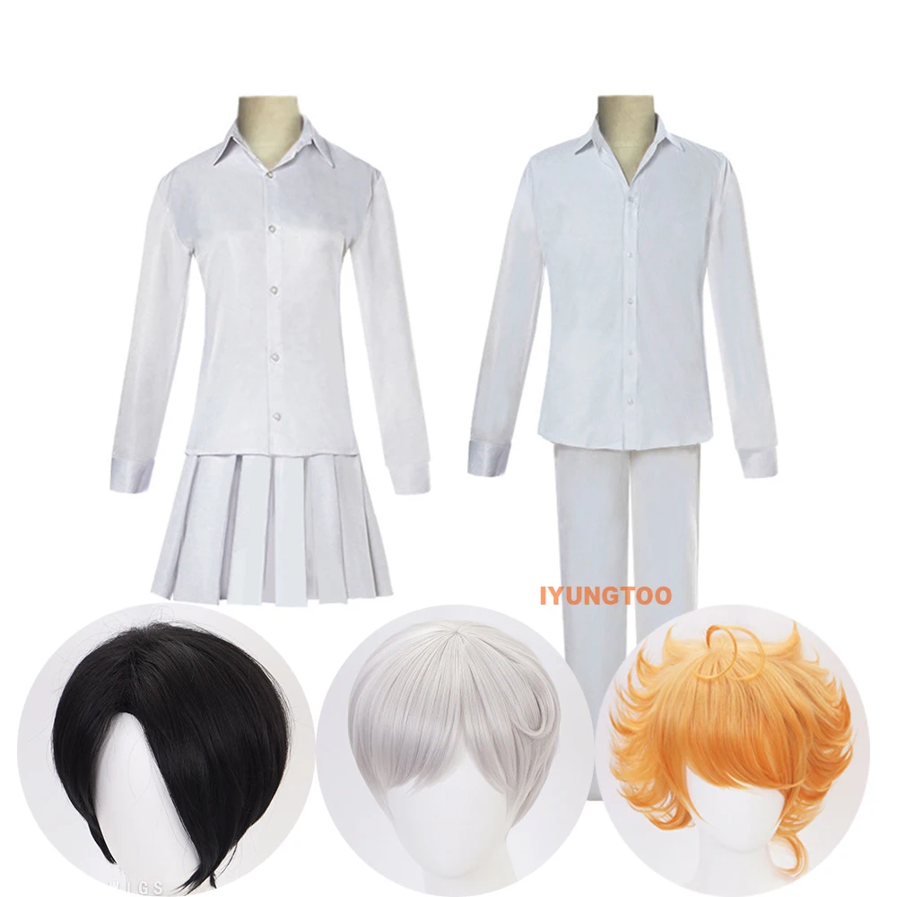 

Парик для косплея Эмма Рэй Норман, одежда для вечеринки с обещанным недержанием, костюмы для косплея