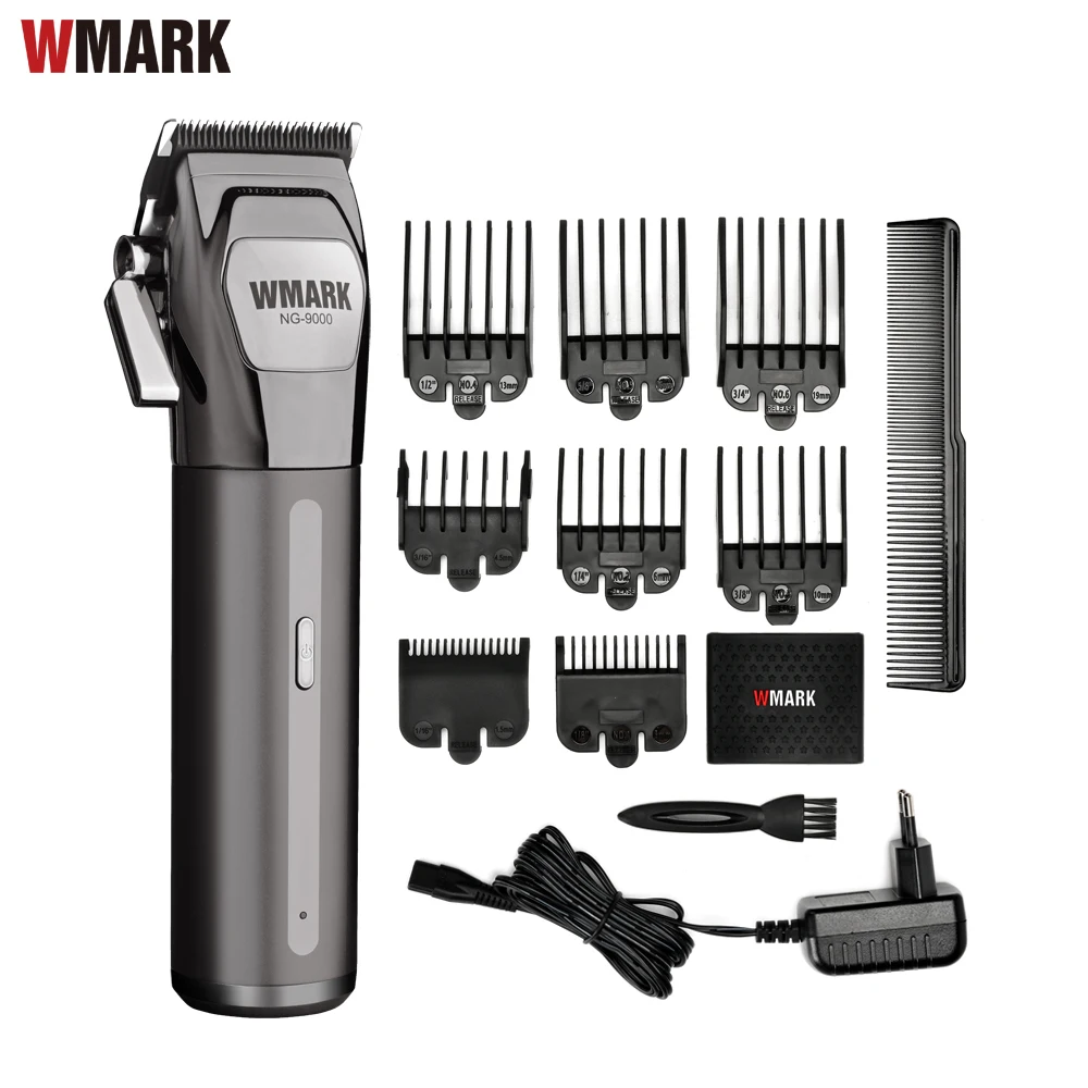 

2022 WMARK NG-9000 DLC полностью металлический корпус с лезвием для выцветания 9000 об/мин двигатель 4400 батарея Профессиональная Беспроводная Машинка ...