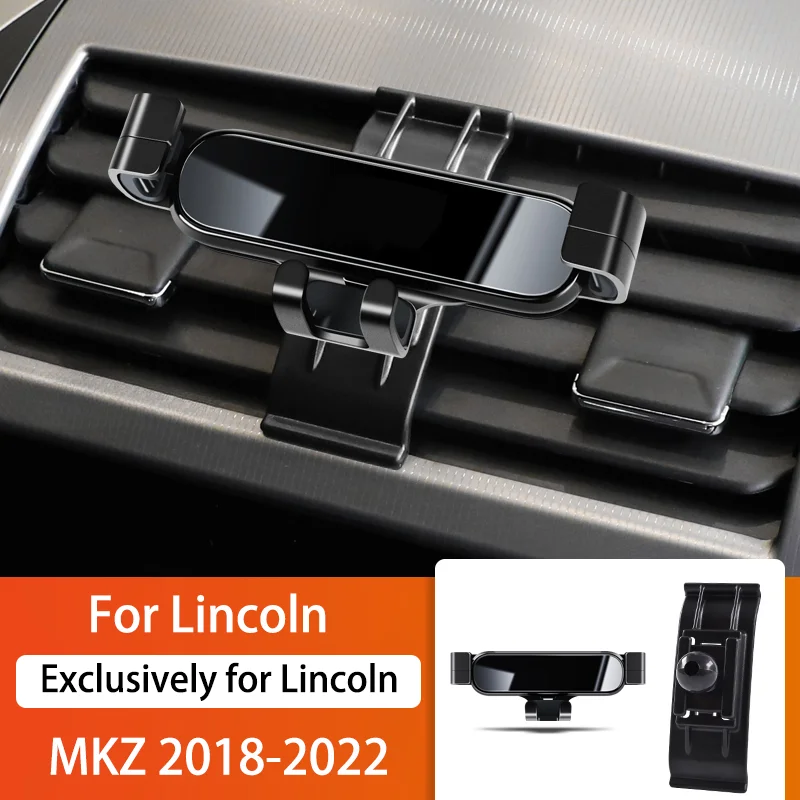 

Автомобильный держатель для телефона Lincoln MKZ 2018-2022, вращающийся на 360 градусов, специальный кронштейн для крепления GPS, аксессуары для навигации