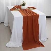 retro cotton gauze cloth table runner burr texture dining napkinspersonalize vintage wedding kitchen dinner table decoration