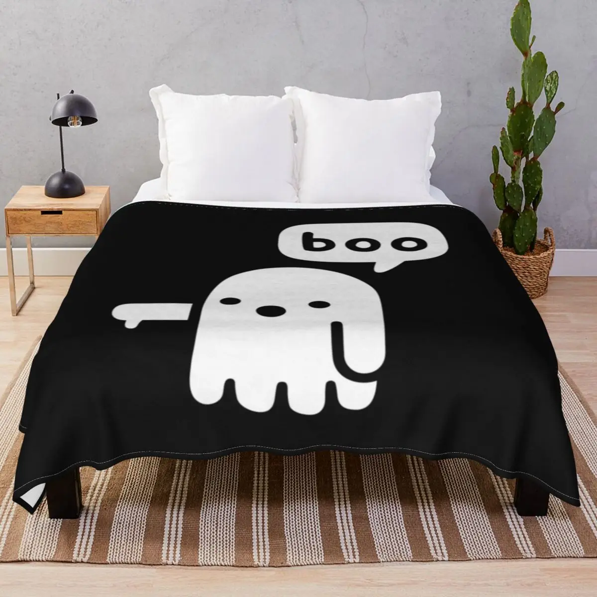 Ghost Of Disapproval Blanket Coral Fleece Spring Autumn Super Warm Throw Blankets for Bedding Sofa Camp Cinema