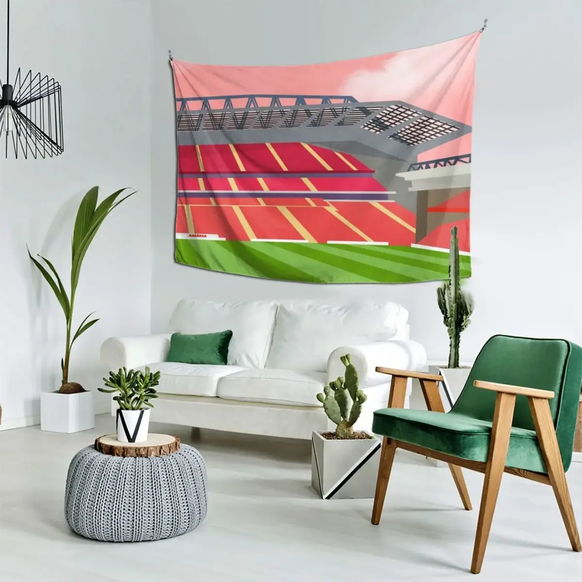 Анфилд гобелен обои спальня Настенный декор аниме комнаты Декор