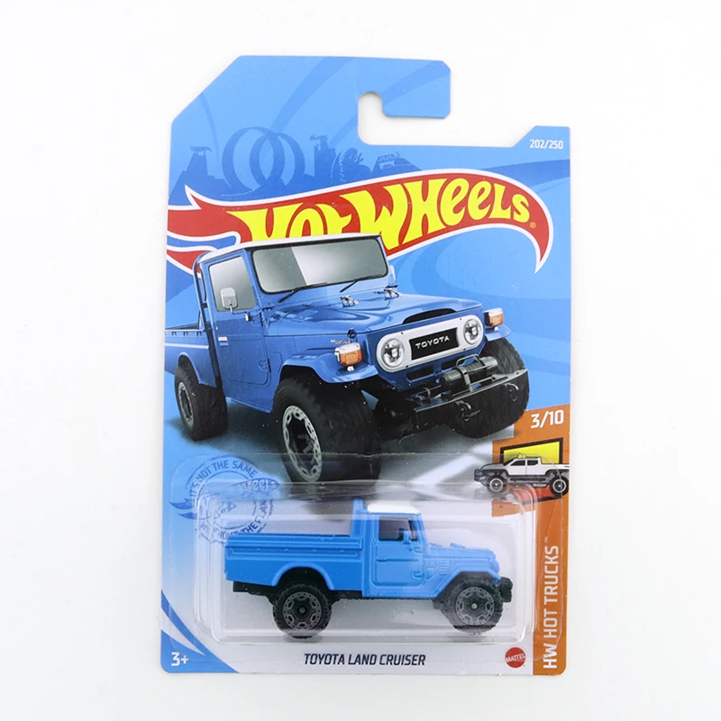 Горячие колеса TOYOTA LAND CRUISER 80 Мини Сплав купе 1/64 металл литья под давлением модель