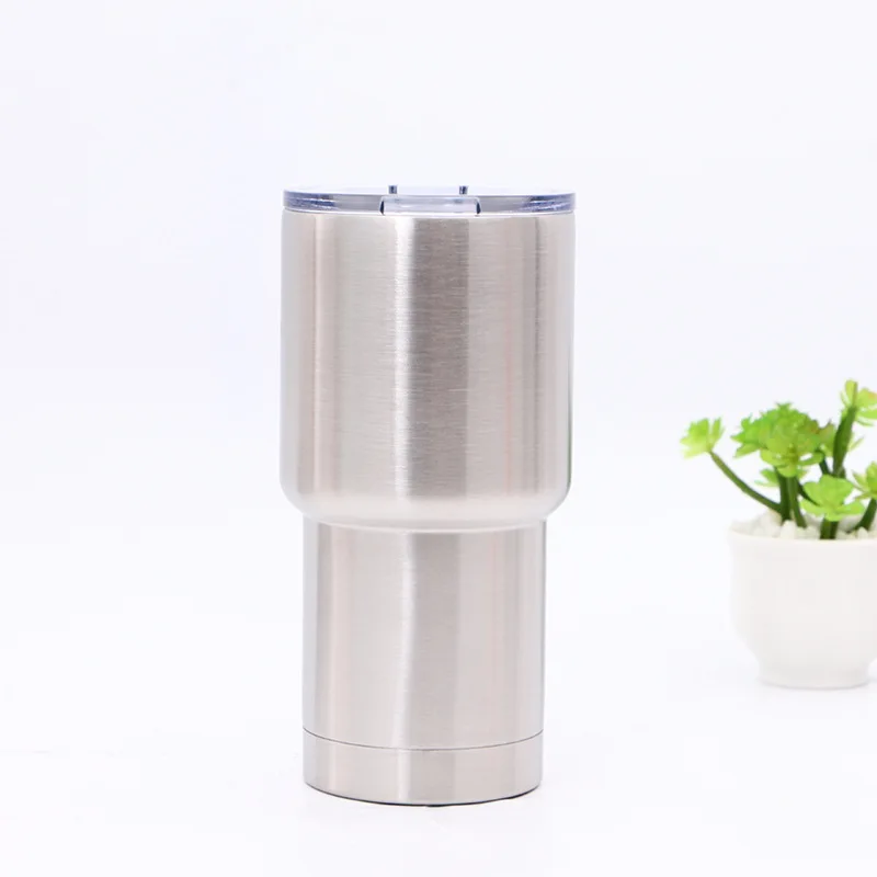 

500ml stainless steel thermos cup natural color simple fashion car cup portable outdoor coffee cup