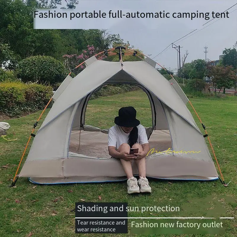 

Outdoor Tent Quick-opening Automatic Travel Picnic Camping Equipment Outdoor Rain-proof Park Beach Camping Tent