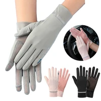 summer breathable gloves anti uv car driving motorcycle bike cycling sports mesh glove uv protection gloves unisex