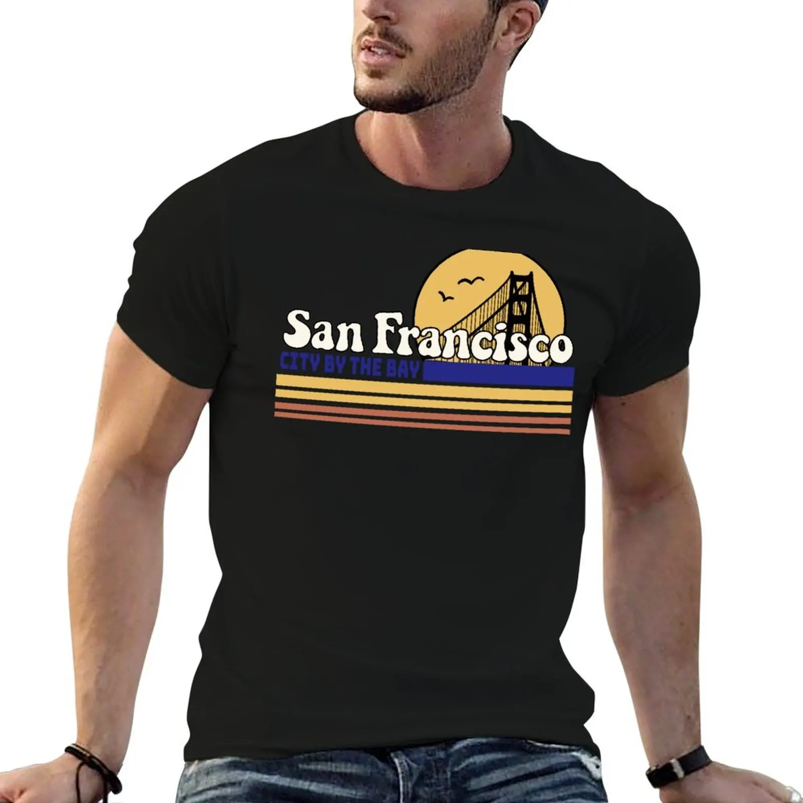 Фото Футболка с капюшоном Joshua Bassett's San Francisco, футболка большого размера для повседневной носки №1