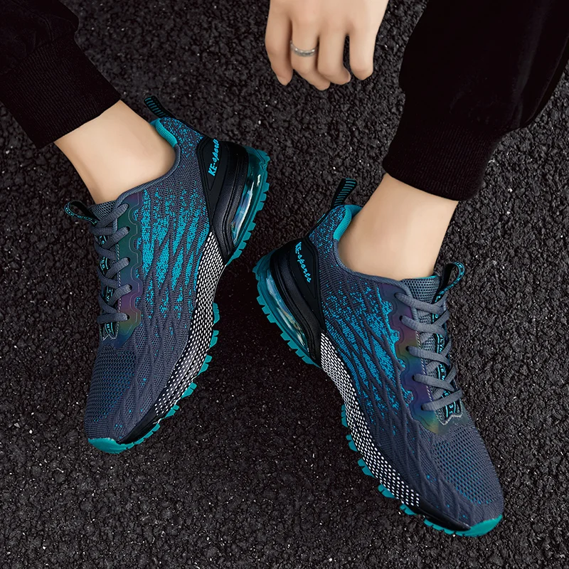 Men's Breathable Comfortable Casual Sneakers Adult Teenagers Outdoor Running Shoes Walking Shoes School Marathon Sports Shoes