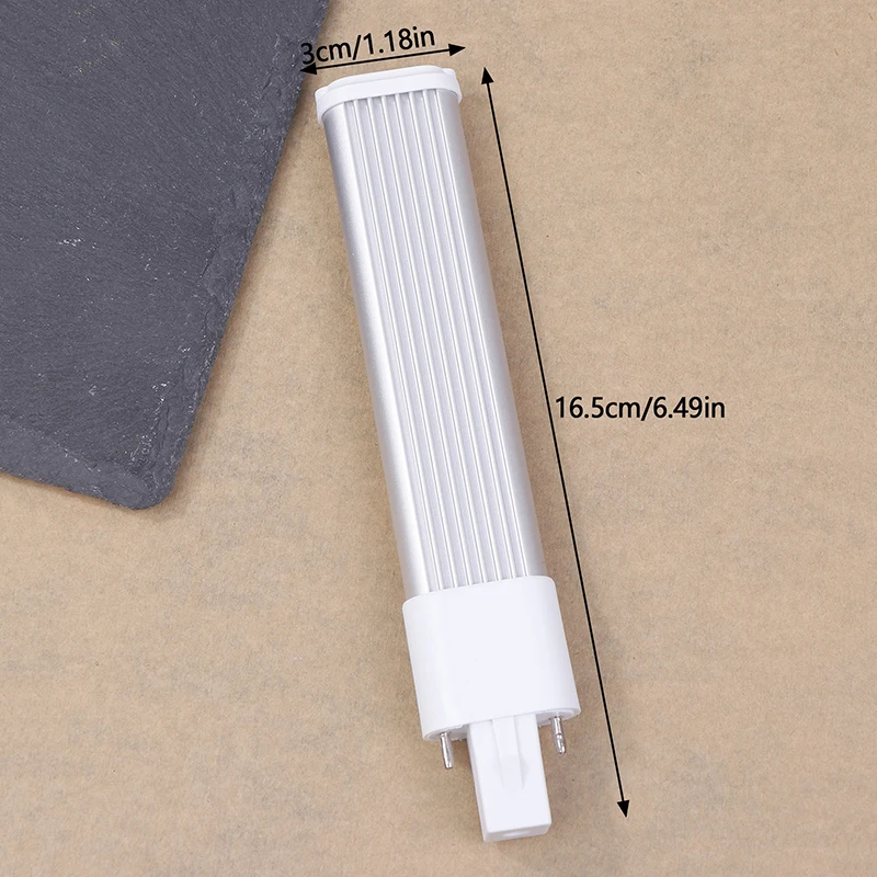 Светодиодная настольная лампа G23 ультратонкая 5 Вт 450-550 лм замена люминесцентной