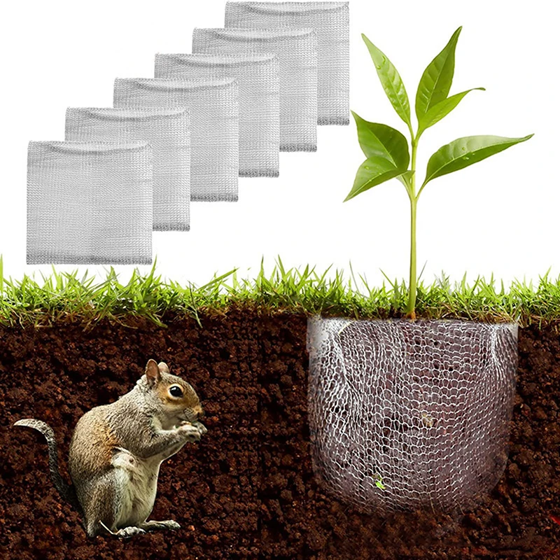 

Сетчатые проволочные корзины, 9 шт., защита от укусов, корзины из нержавеющей стали 304 для защиты от корней сада, детская защита корней овощей