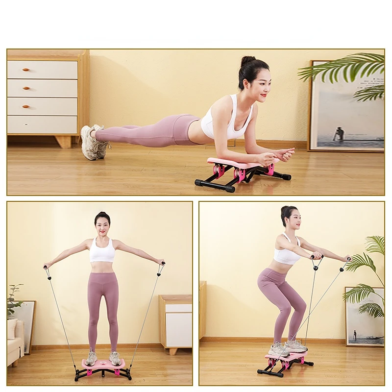 

Leg-Shaped Machine Floor Muscle Training Swing Sliding Machine Trainer Waist Slimming Belly Fitness Calf Leg Practice Artifact