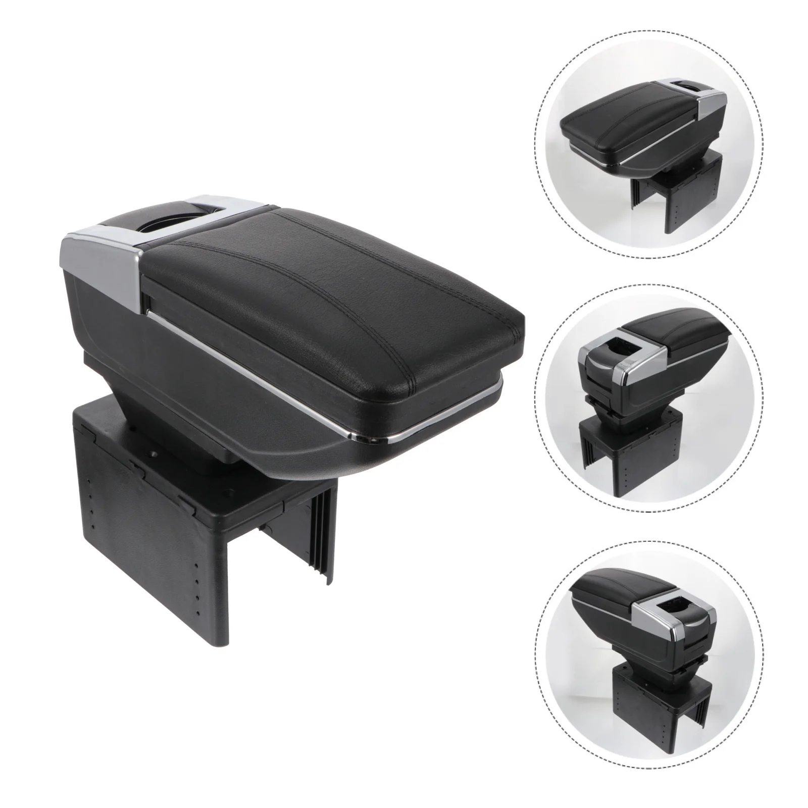 

Handbag Auto Armrest Automobile Storage Tray Holder Cushion Center Console Truck Universal car