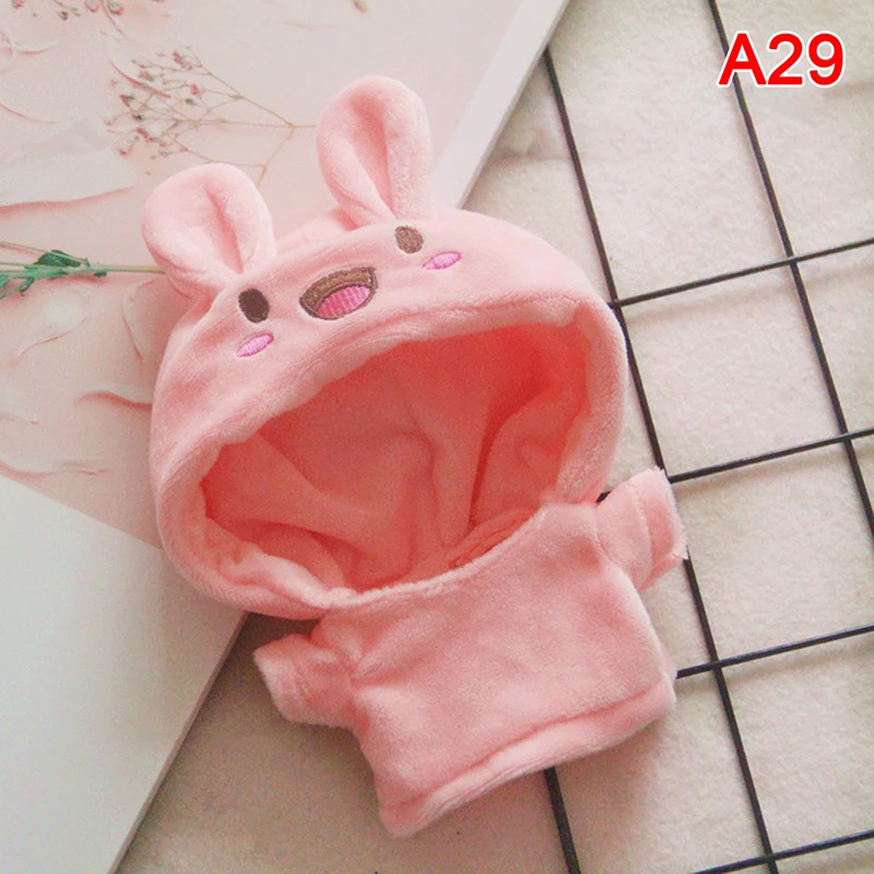 

1 шт. кавайная кукла 20 см Idol Doll PP Хлопок сменная одежда Кукла зимний свитер одежда детские рождественские подарки