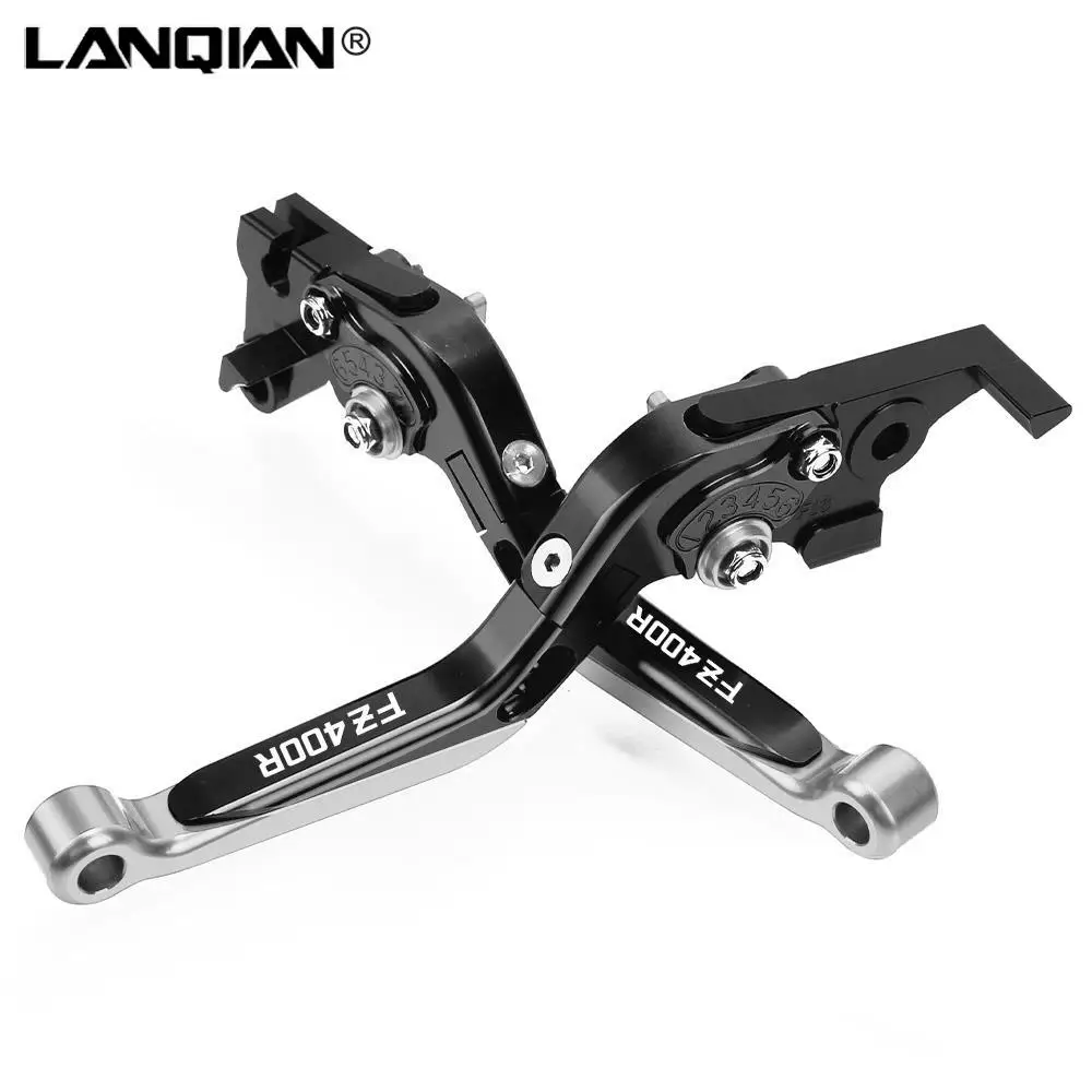 Motorcycle Accessories CNC Folding Extendable Brake Clutch Levers Handle For YAMAHA FZ400R FZ400 R FZ 400R 1986 1987 1988
