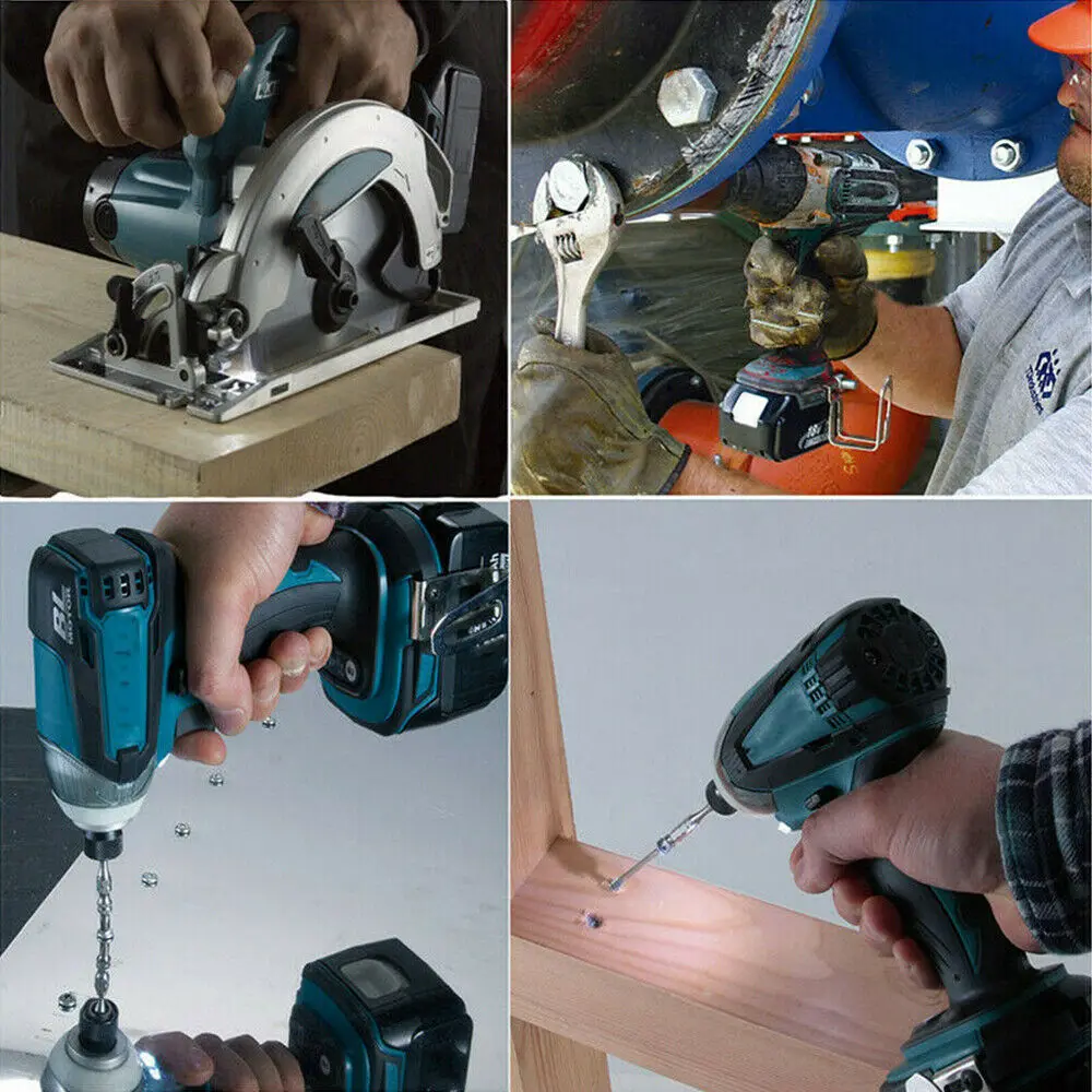Аккумуляторная батарея BL1860 18 в 6000 мАч 1-3 упаковки аккумулятор для Makita BL1830B BL1860B