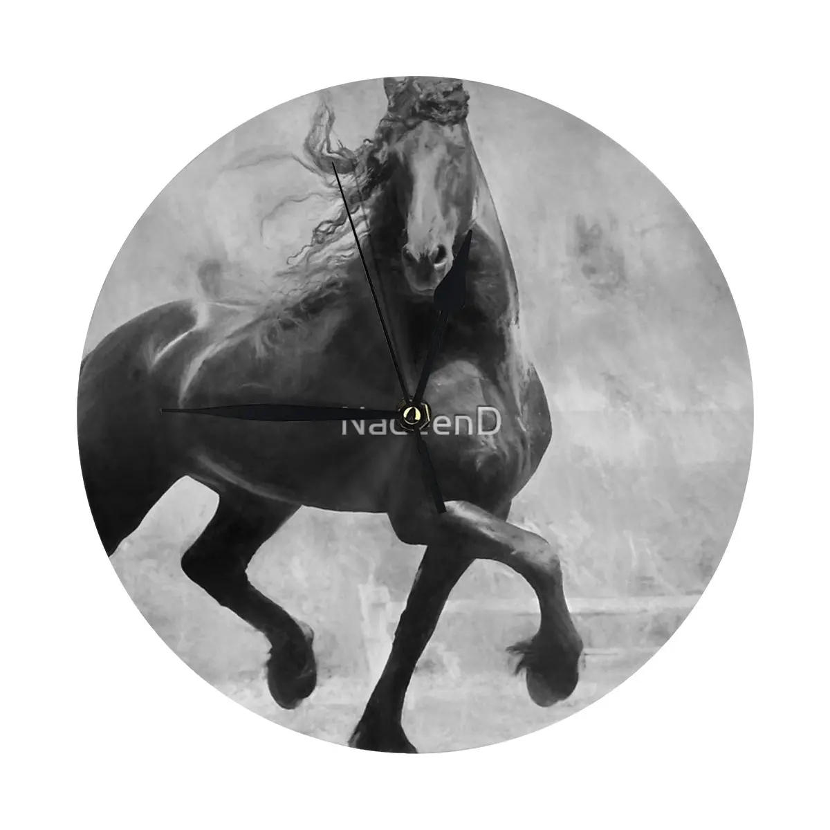 Настенные часы Friesian украшение для комнаты круглые украшения