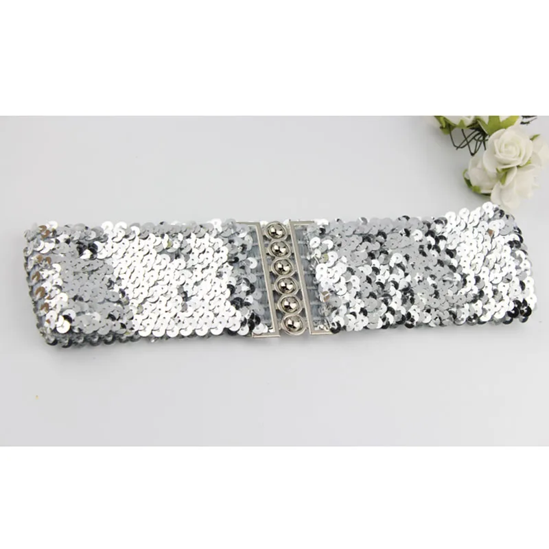 Женский пояс с поясом на резинке 7 см