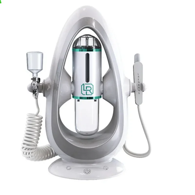 

Water Oxygen Jet Machine Cold Hammer Blackhead Removal Facial Moisturizing Spray Injection SPA Micro Bubble Cleansing Instrument