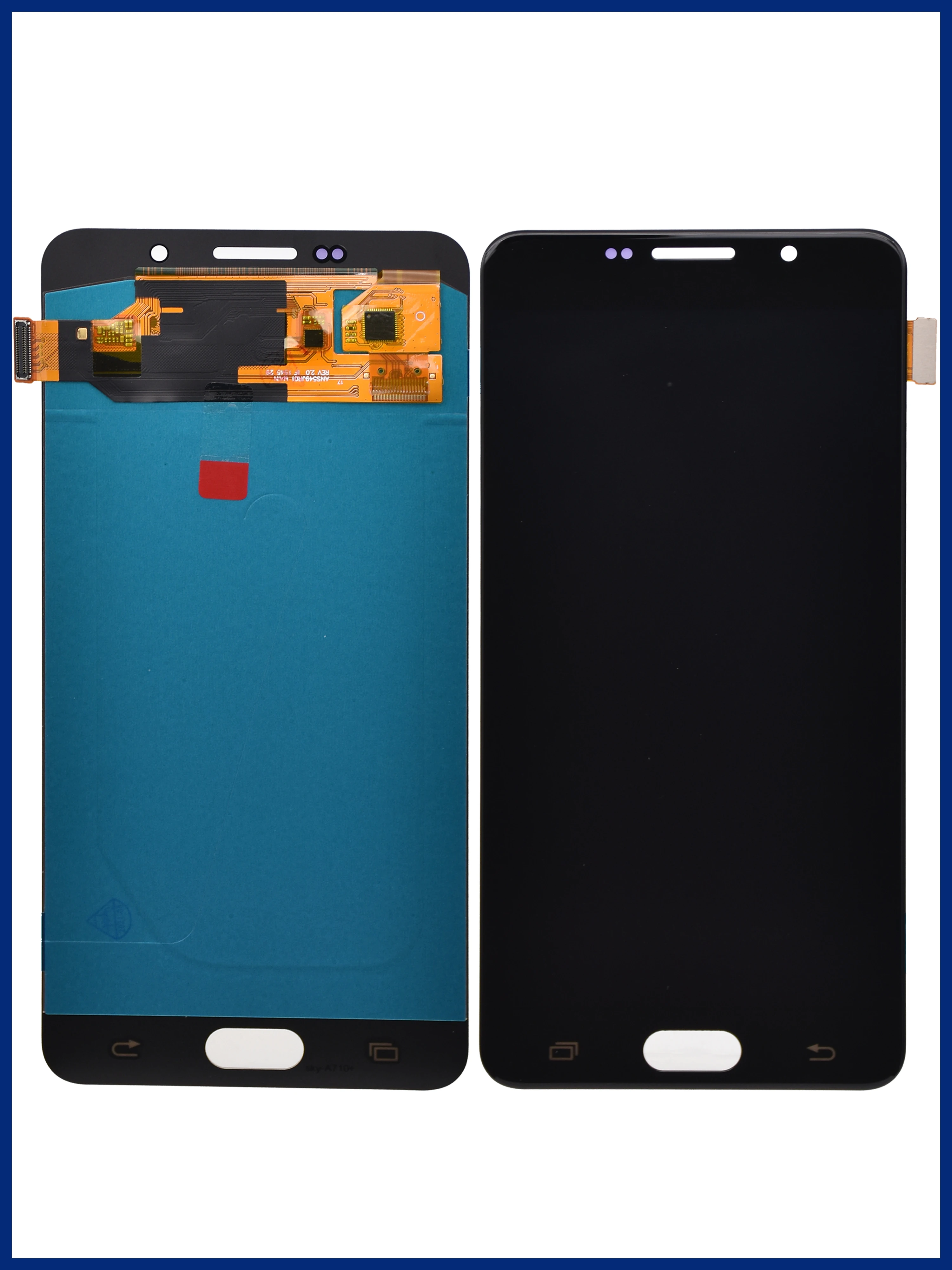 ЖК-дисплей 5 дюйма Super AMOLED для Samsung Galaxy A710 сенсорный экран дигитайзер запасные