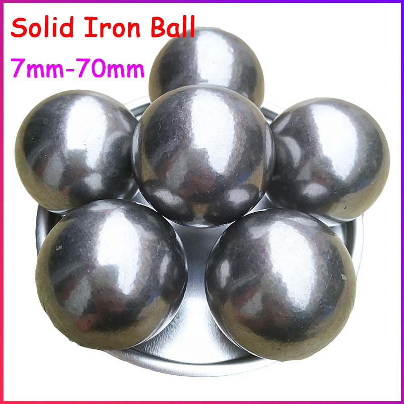 

Solid Iron Ball Ø7 7.5 8 8.5 9 9.5 10 11 12 12.7 to 70mm TOP QUALITY Smooth Iron Beads For Slingshot Hunting